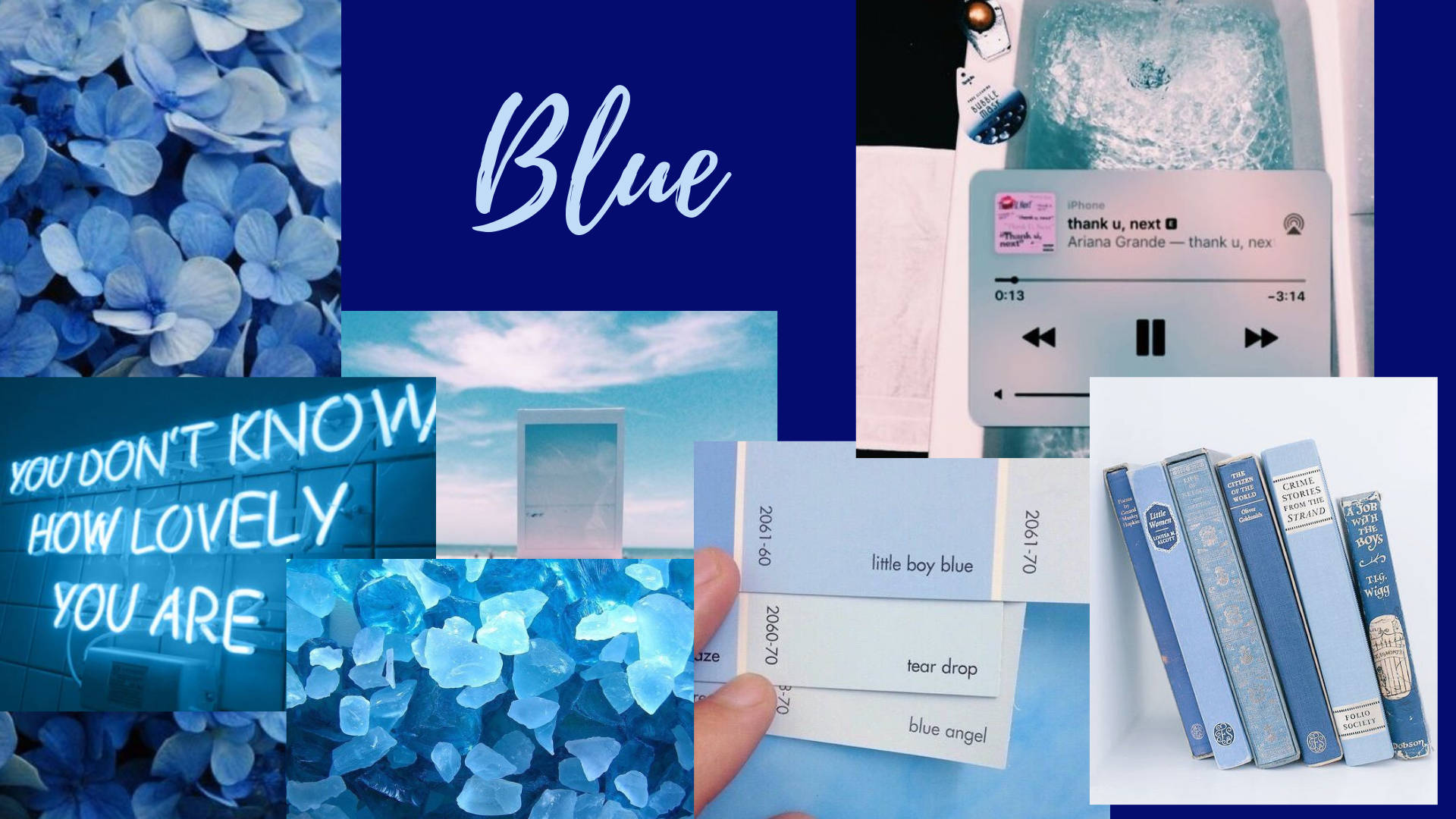 Blue Aesthetic Pc Wallpaper