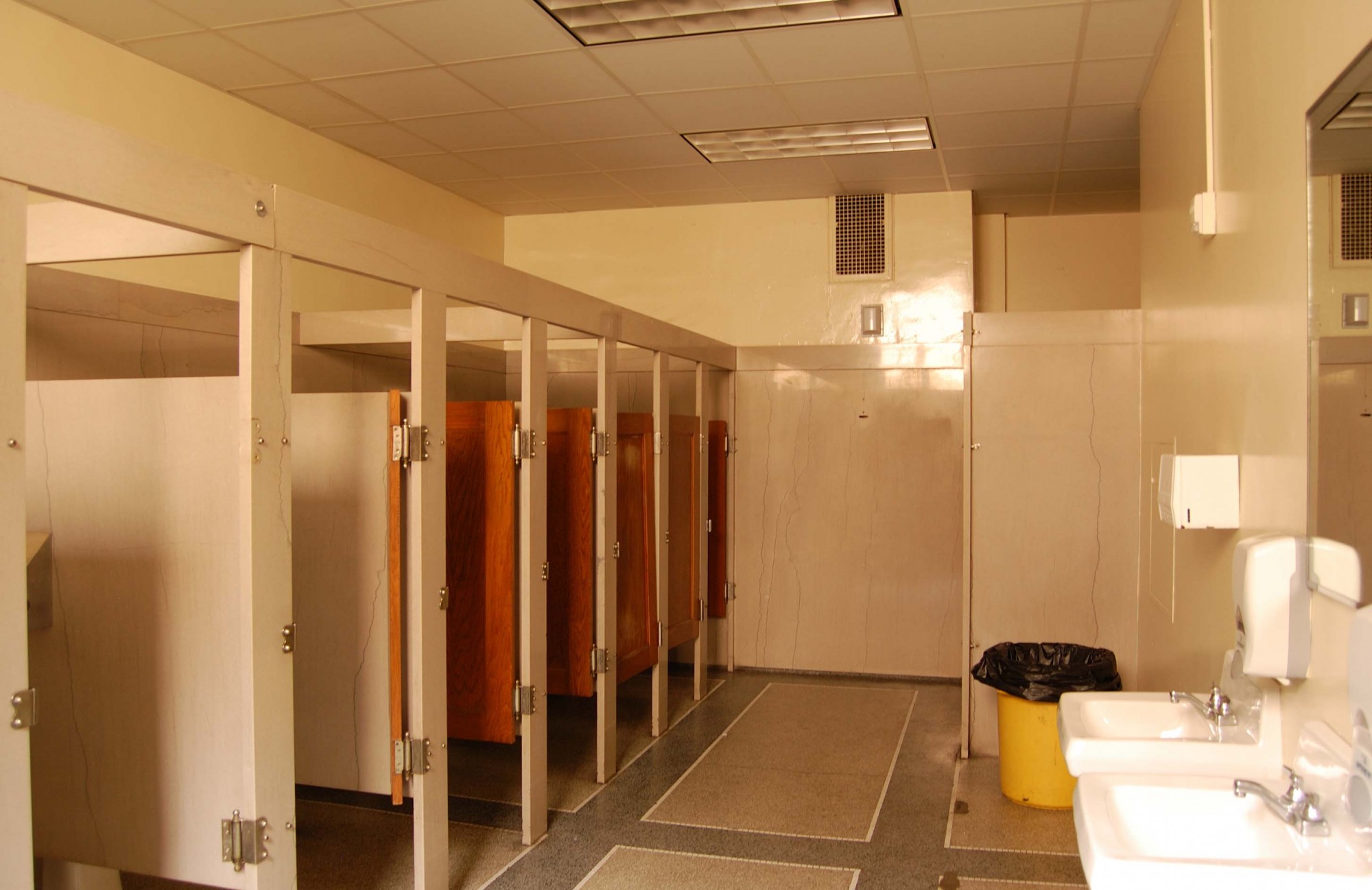 Iroquois Middle School Girls Restroom Second Floor History