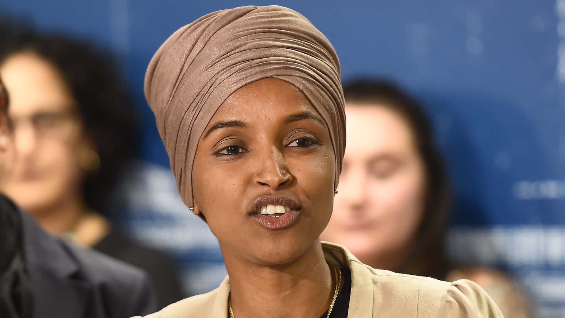 Ilhan Omar Mid Wallpaper