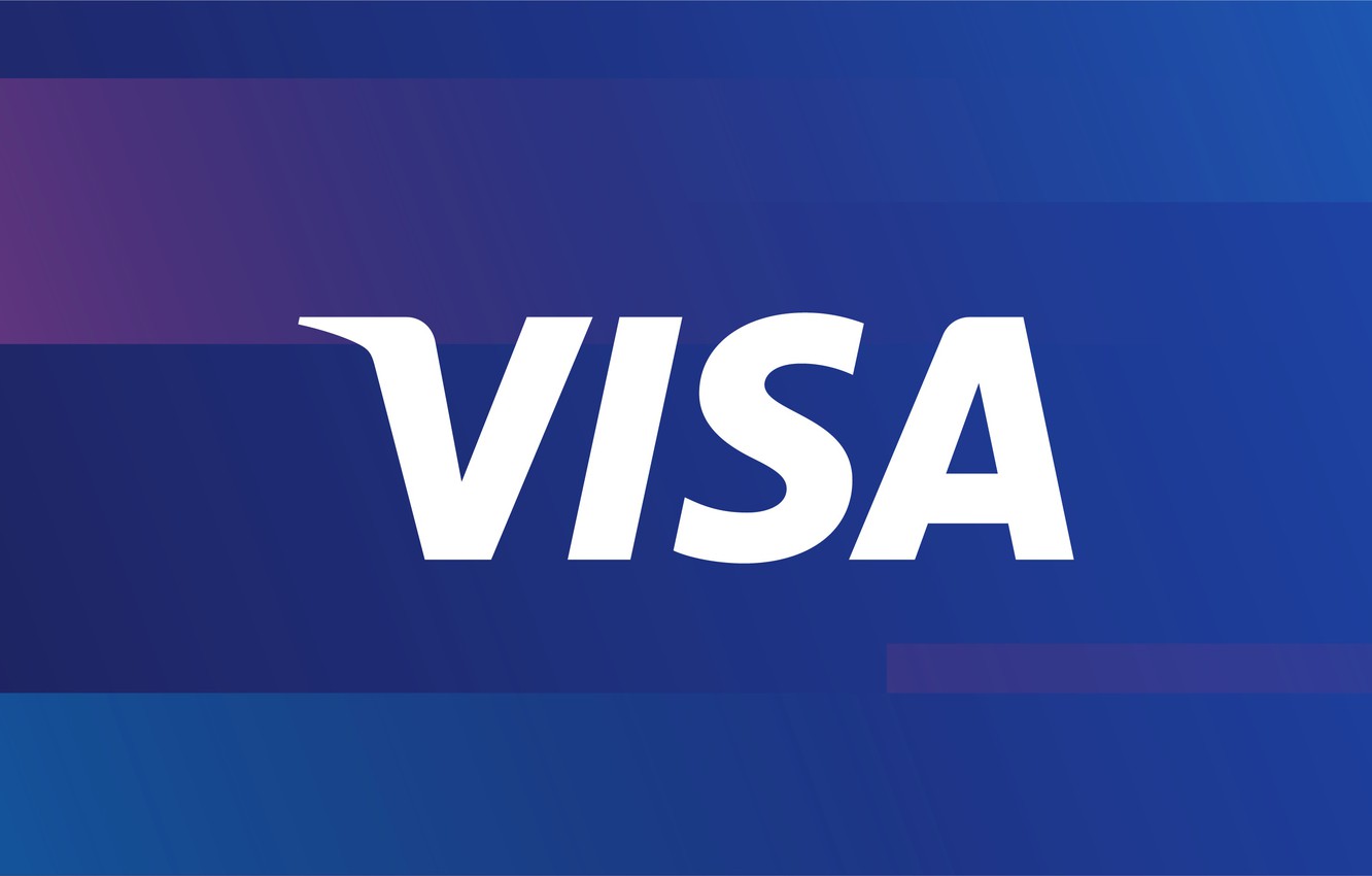 Wallpaper Background Logo Blue Visa Fon Image For