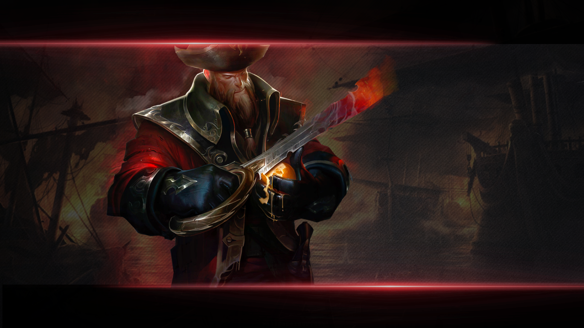 League Of Legends Wallpaper Gangplank By Somebenny On
