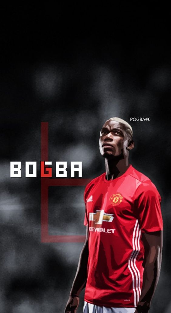Paul Pogba Manchester United Football Soccer