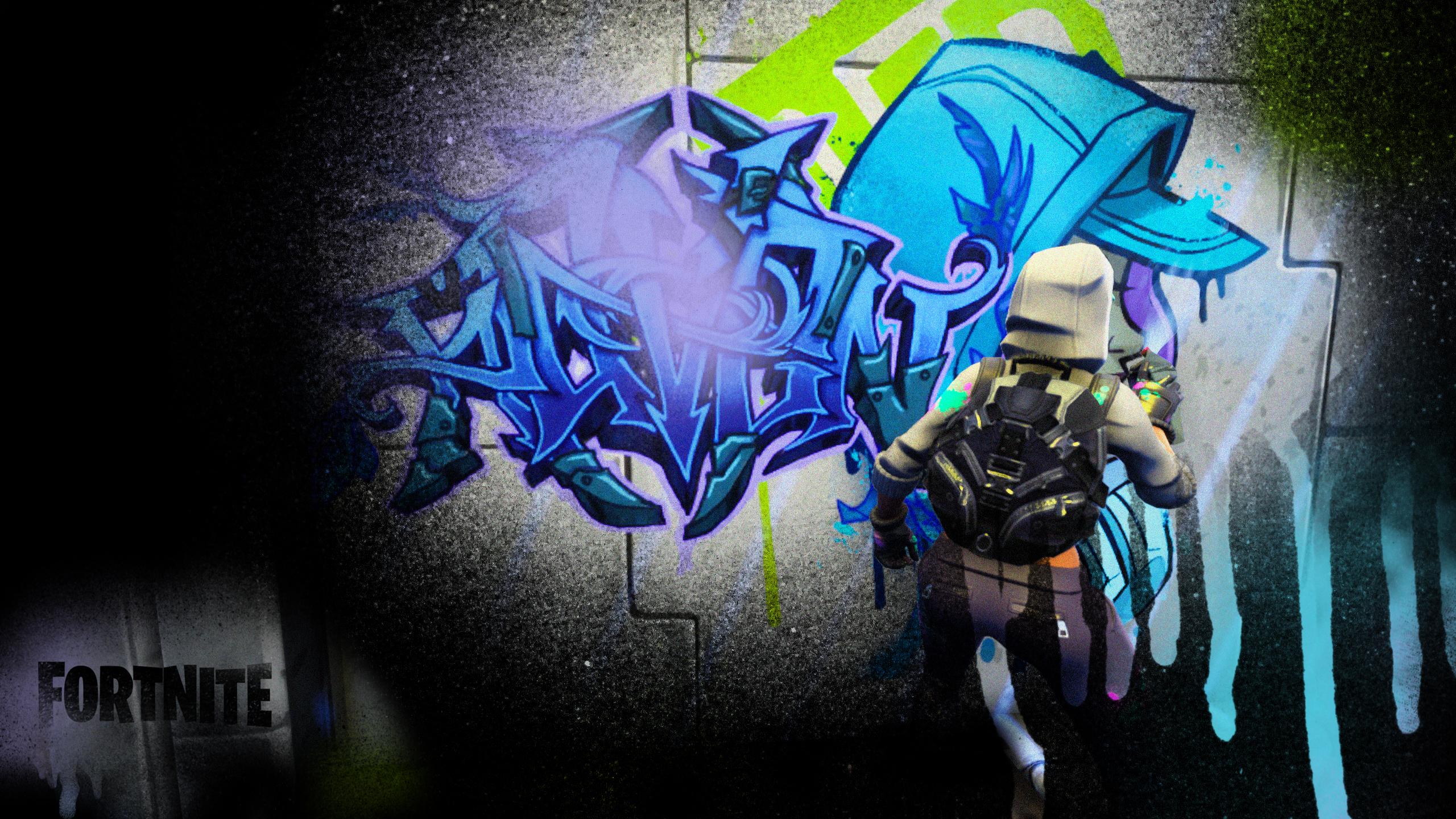 Free Download Graffiti Desktop Wallpaper Fortnitebr