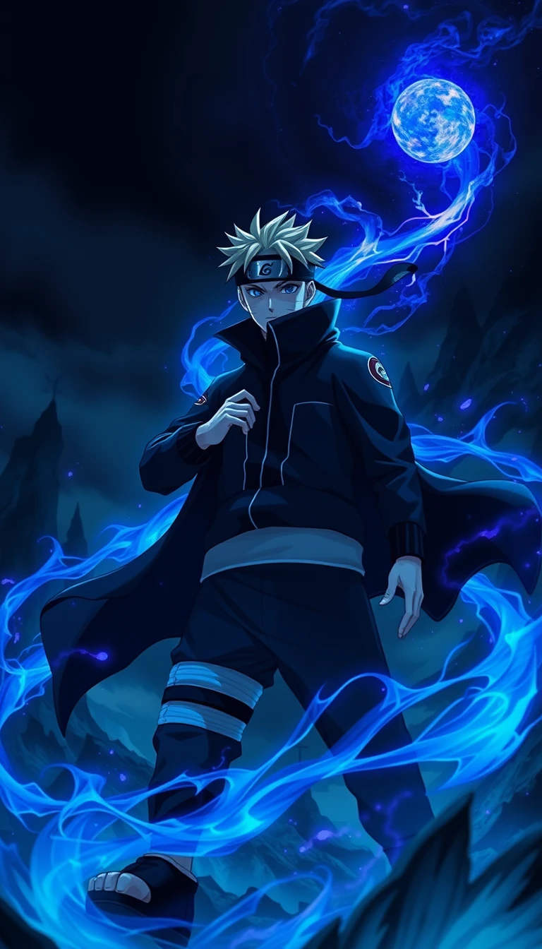 Naruto Dark Phone Wallpaper