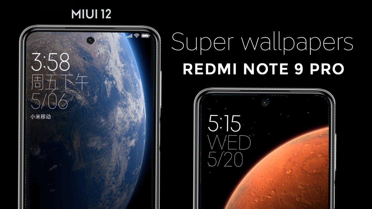 Redmi Note 9 Pro MIUI 12   Enable MIUI 12 Super Wallpapers On