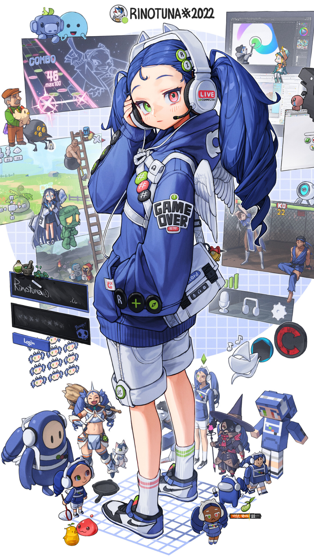 Anime Girl Phone Wallpaper