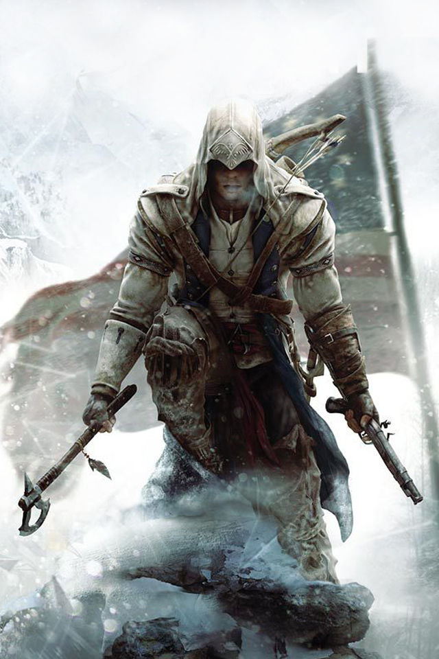 Assassins Creed 3 iPhone 4S Wallpapers by Janaka86 640x960