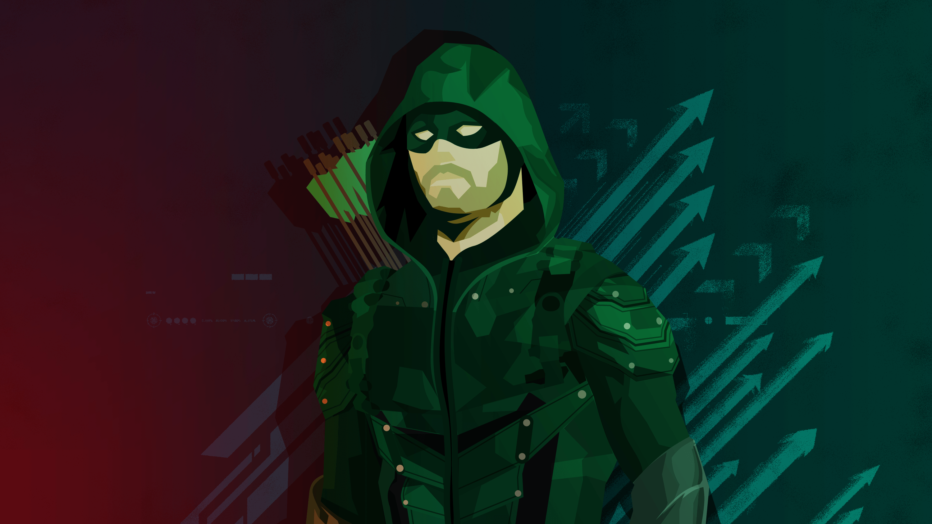 Green Arrow Wallpaper Top Background