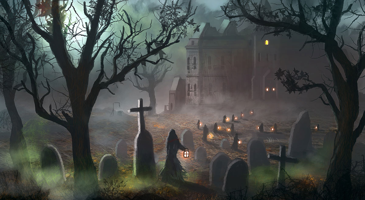  Scary Halloween Backgrounds Wallpaper Collection 2014 1200x660