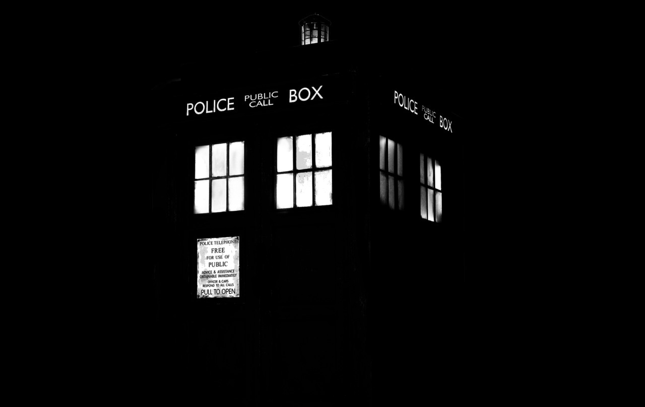Daily Wallpaper Police Box Phone Booth From