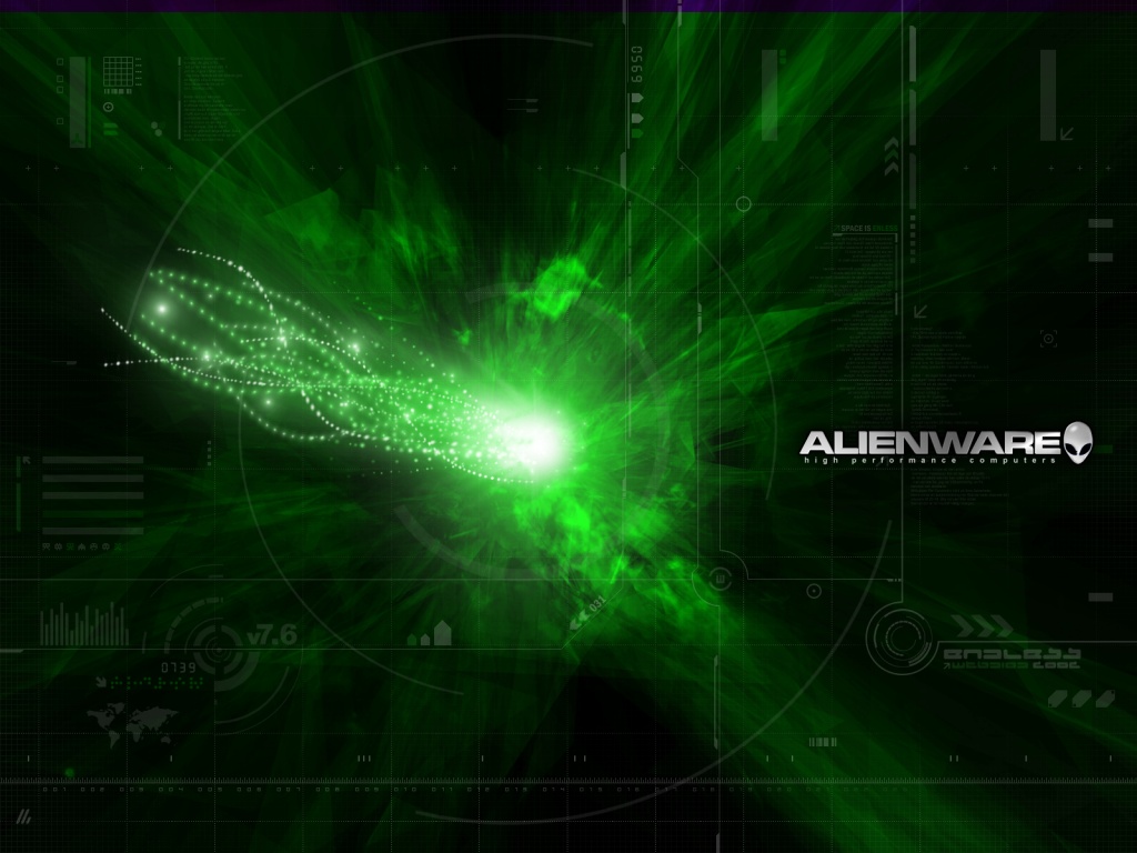 Alienware Green Desktop Pc And Mac Wallpaper