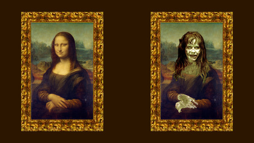 Mona Lisa Wallpaper Full HD The Exorcist