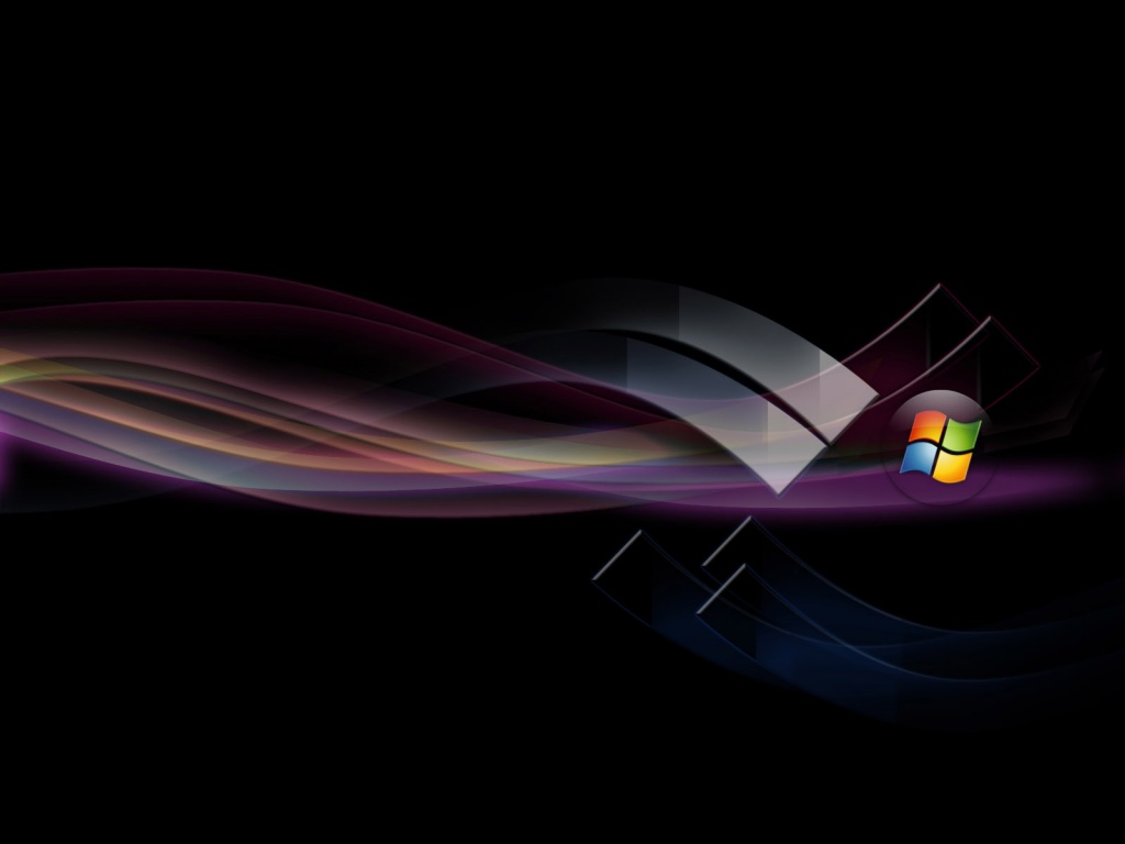 1024x768 Purple windows logo desktop PC and Mac wallpaper