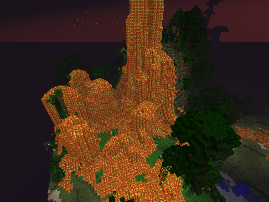 Minecraft Lava Trees By Nolerrobert