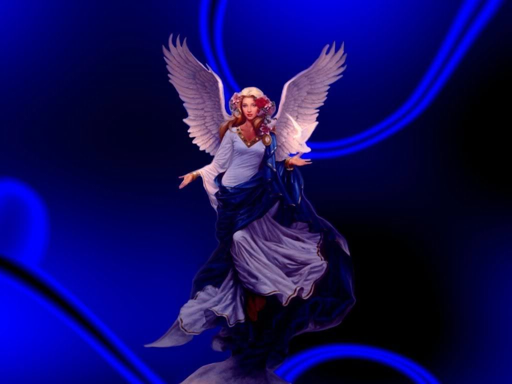 Blue Angel Wallpaper Desktop Background