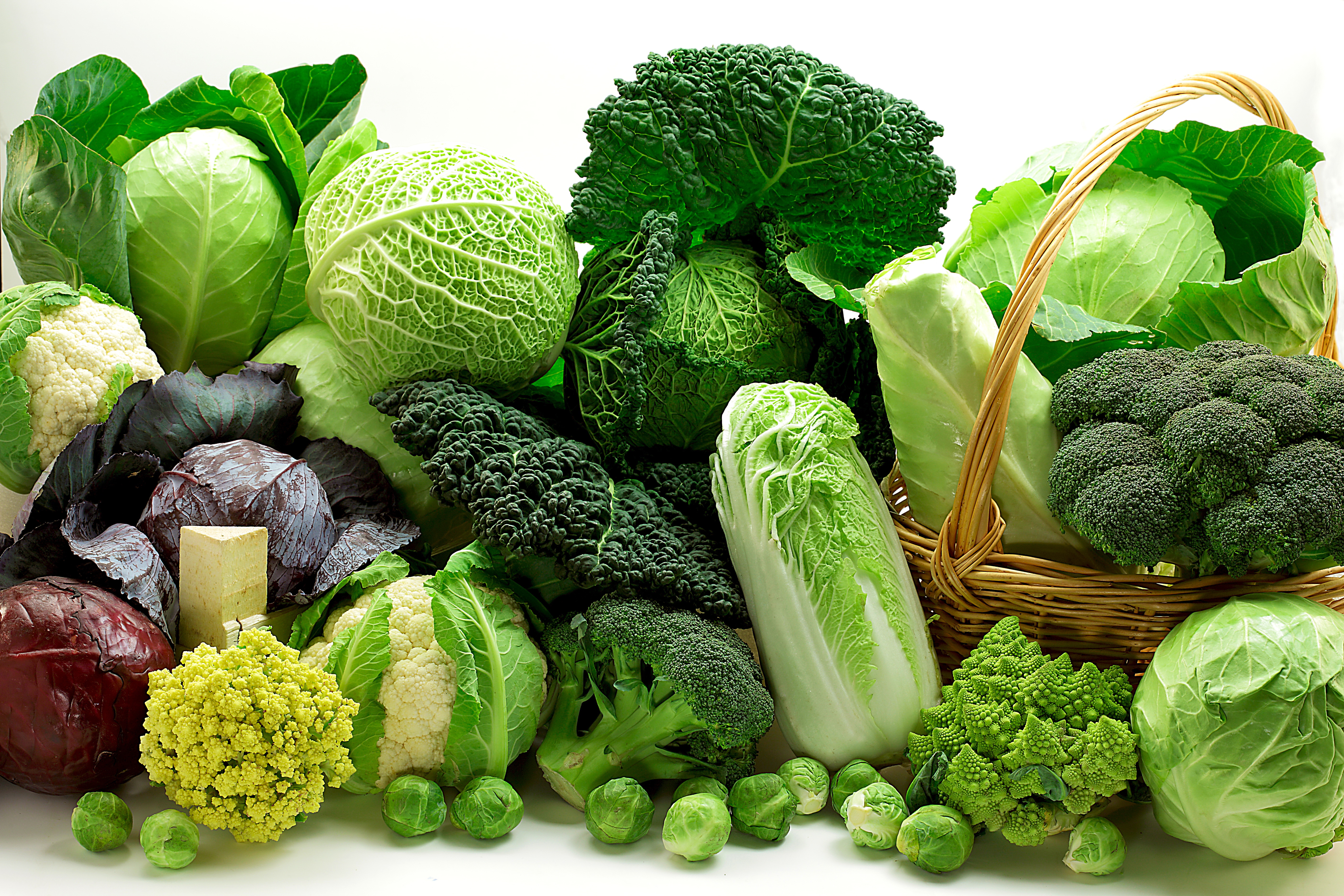 Image Cabbage Food Vegetables Many