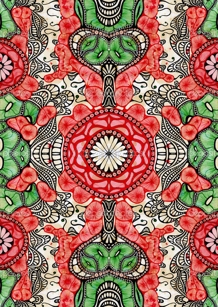 Tribal Print Background For