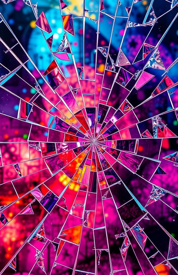 Wallpaper Cracked Screen