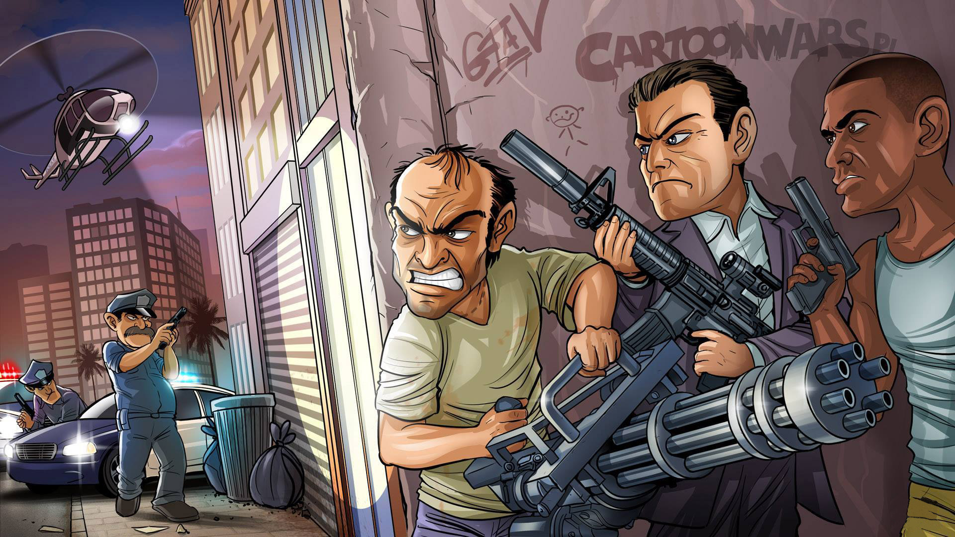 Grand Theft Auto V Wallpaper In