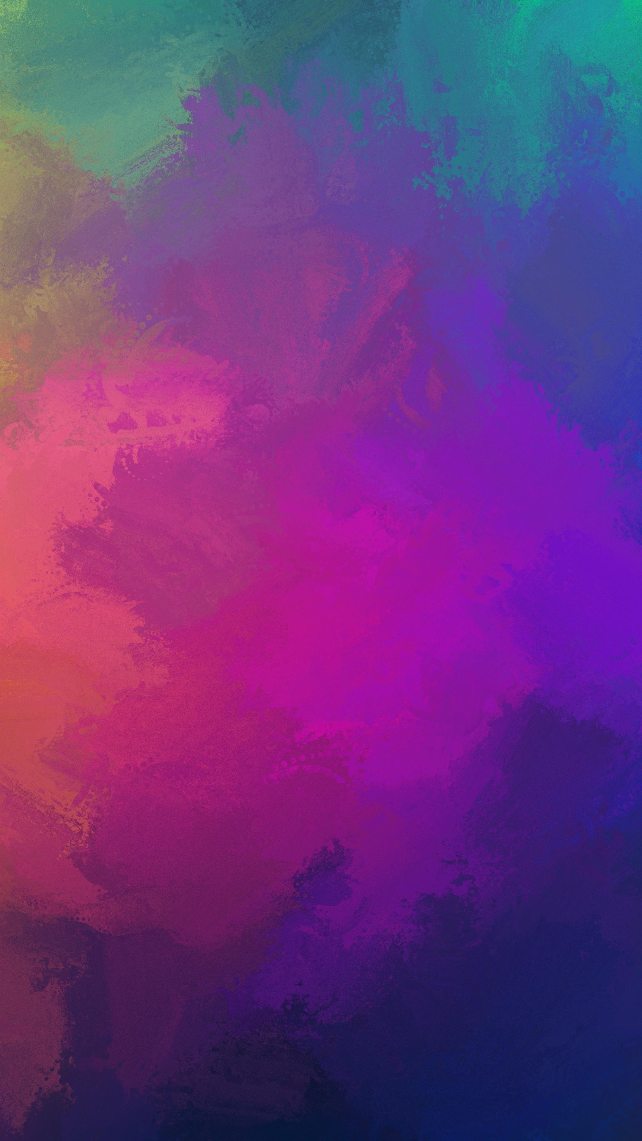 Abstraction Paint Colorful Overlay Wallpaper