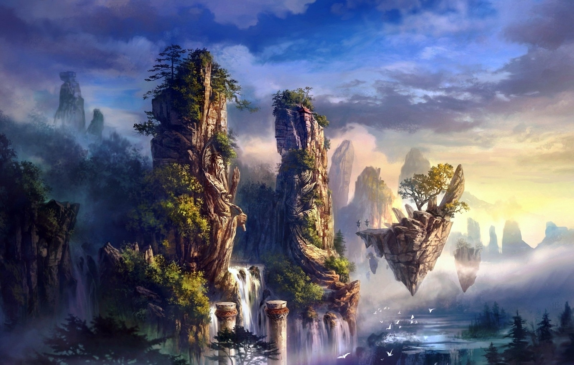 Fantasy Landscape Wallpaper For Your Desktop