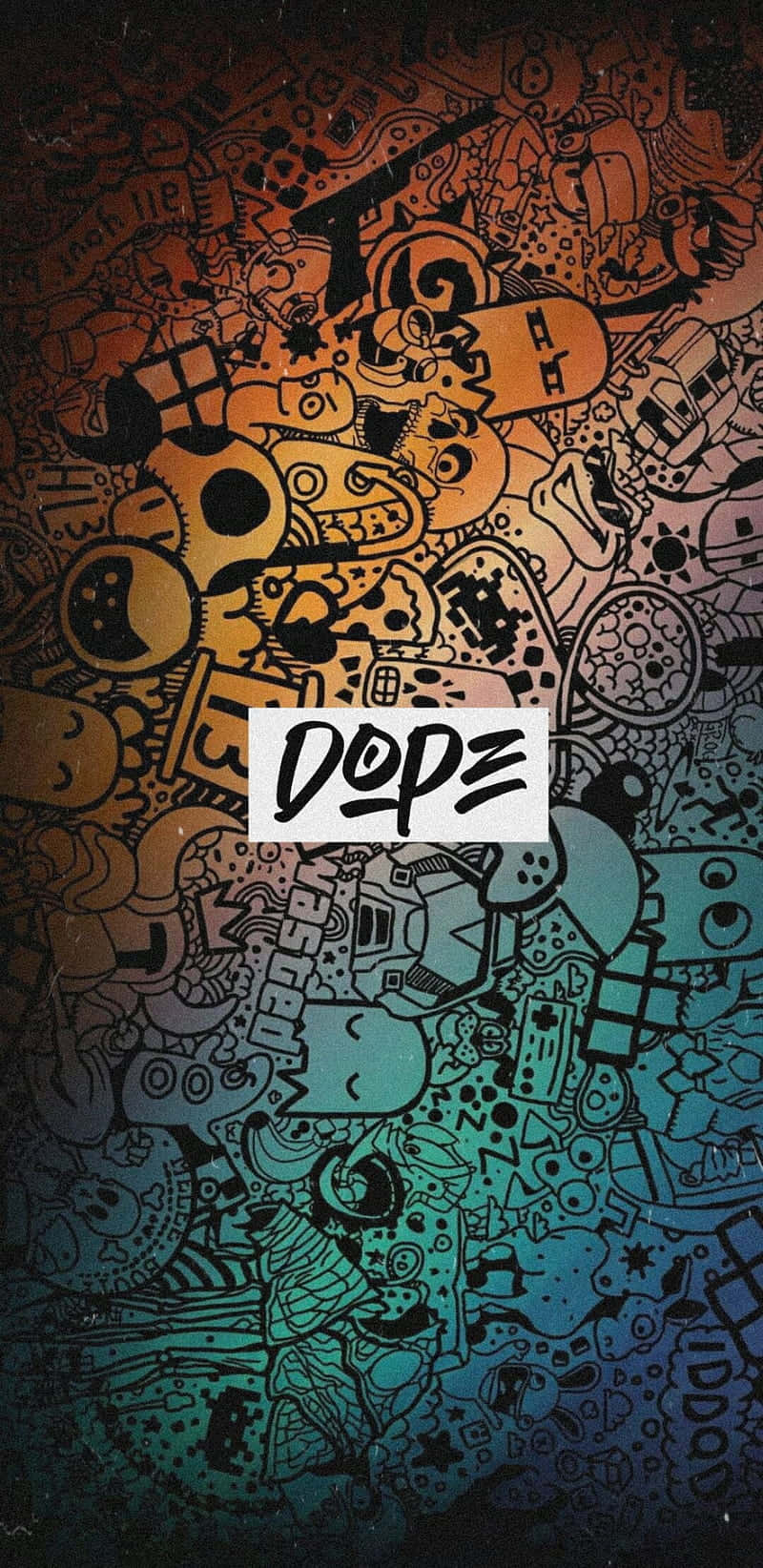 Unique Dope Graffiti Adorning Building Fa Ade Wallpaper