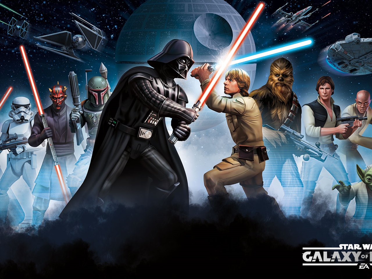 Star Wars Galaxy Of Heroes HD Wallpaper And Background Image