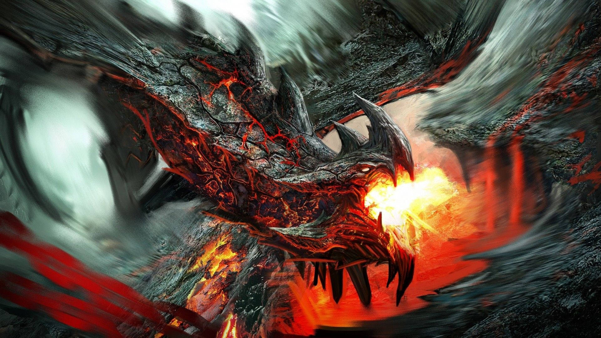 Fire Dragon Wallpaper