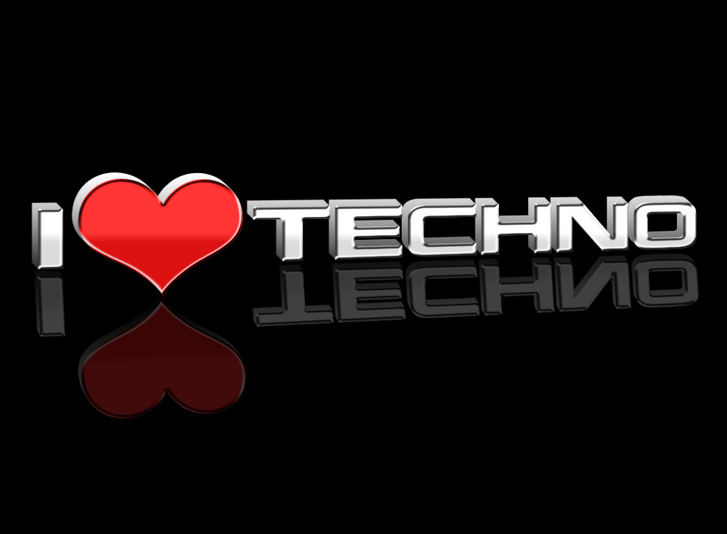 Love Techno Logo By Hypnoticker