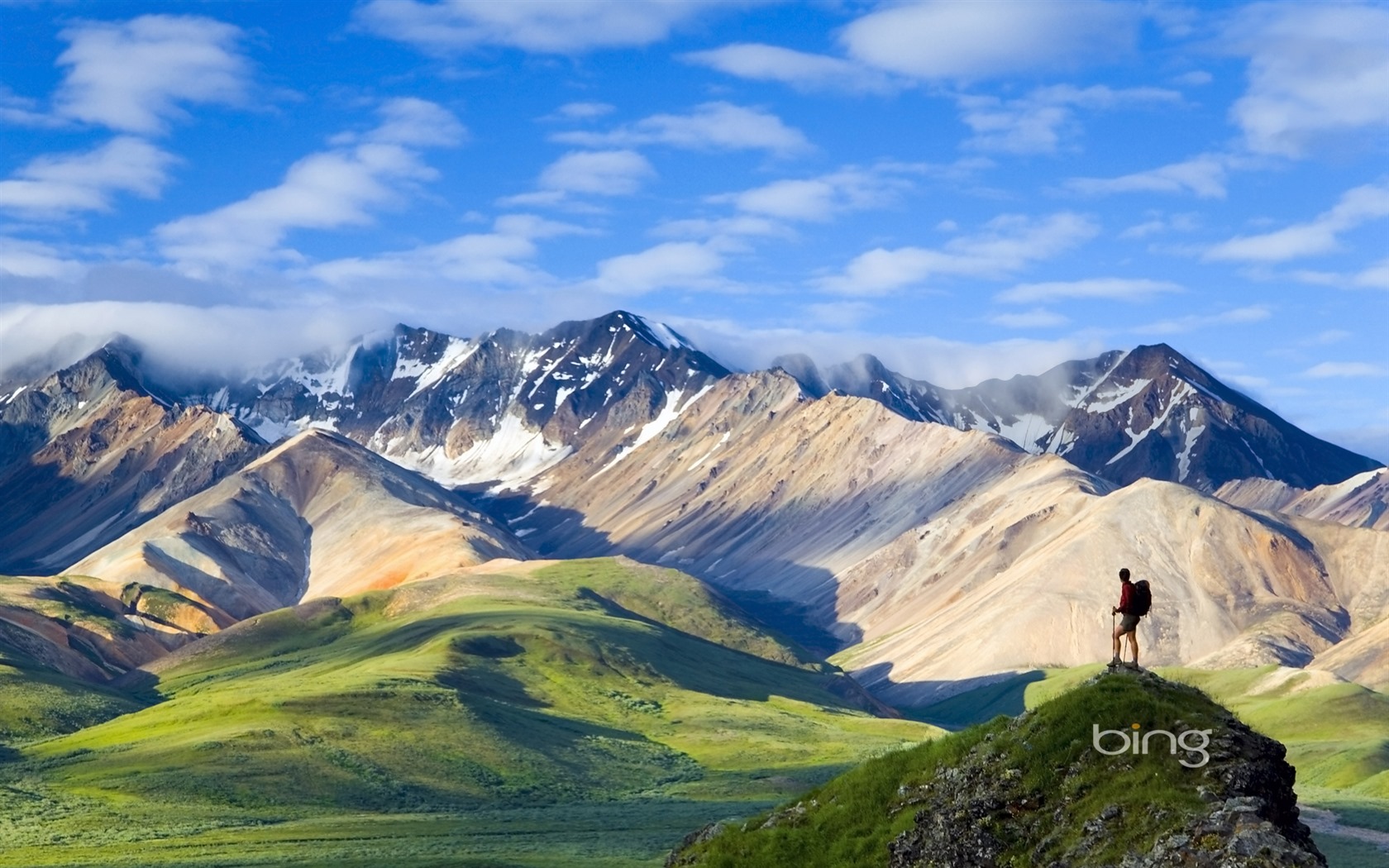 Windows Bing Themes Mountains Climbers Widescreen HD Wallpaper