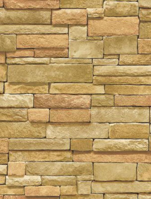 Free download Stacked Stone Brick Wallpaper Textured Tuscan Vinyl LW1340924 eBay [607x800] for