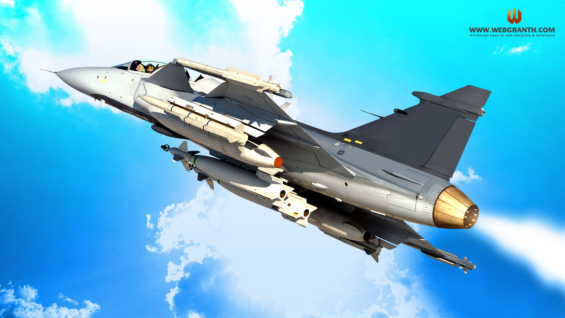 Fighter Jet HD Desktop Wallpaper Webgranth