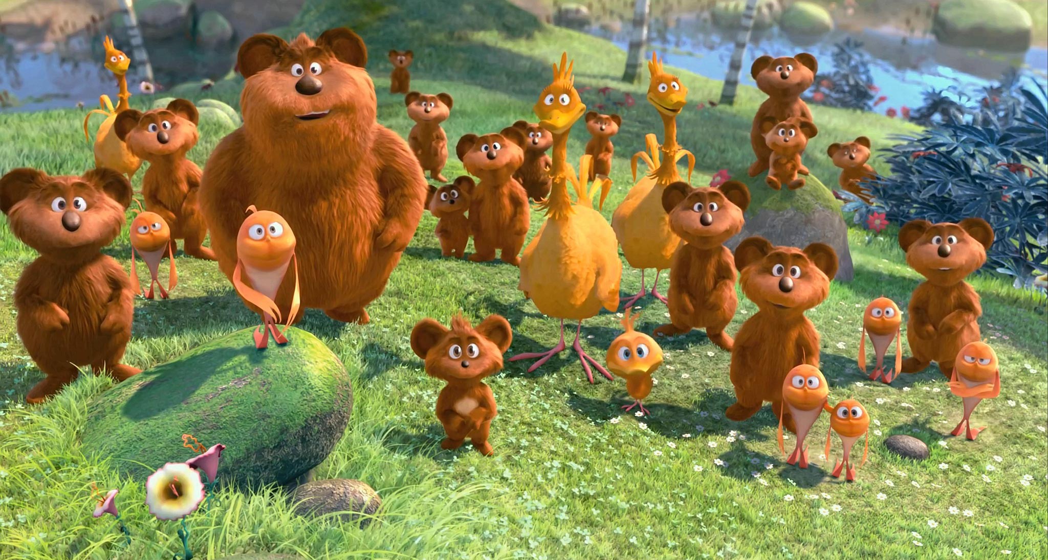 The Lorax Characters Hd