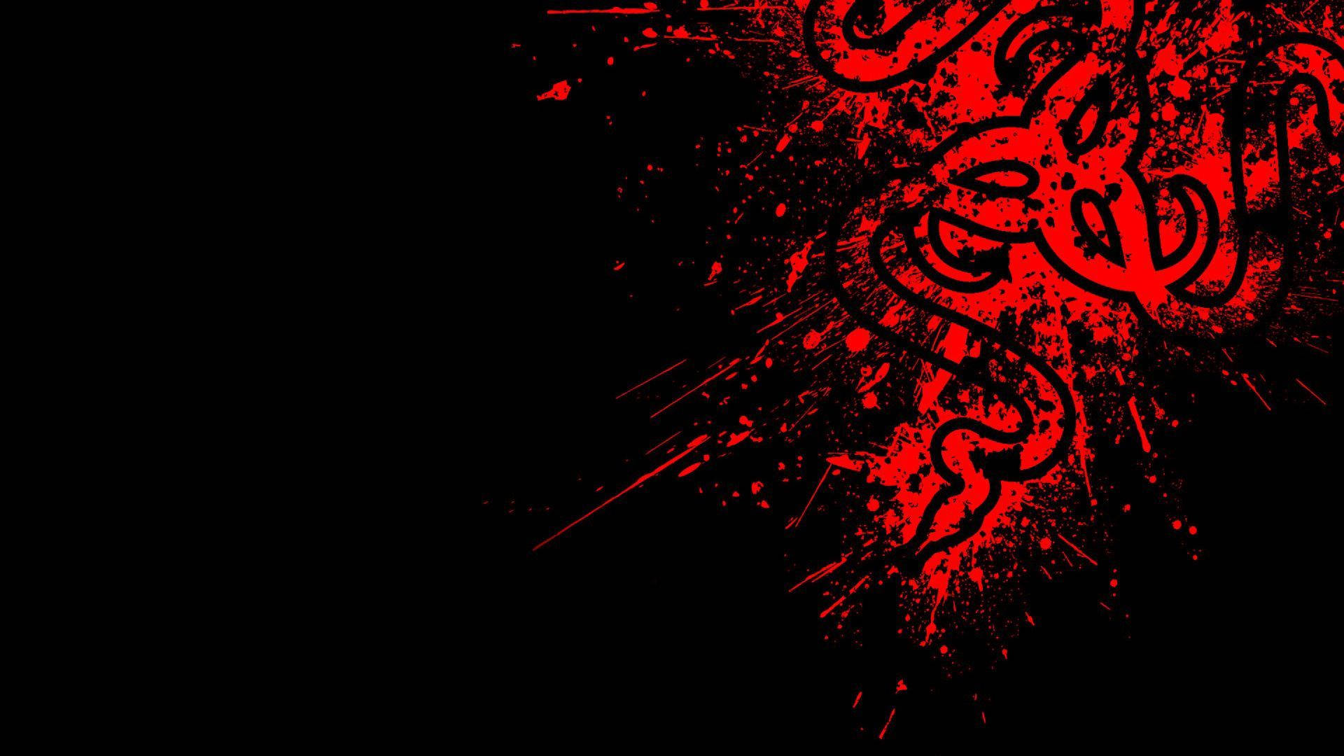 Black And Red Gaming Wallpaper