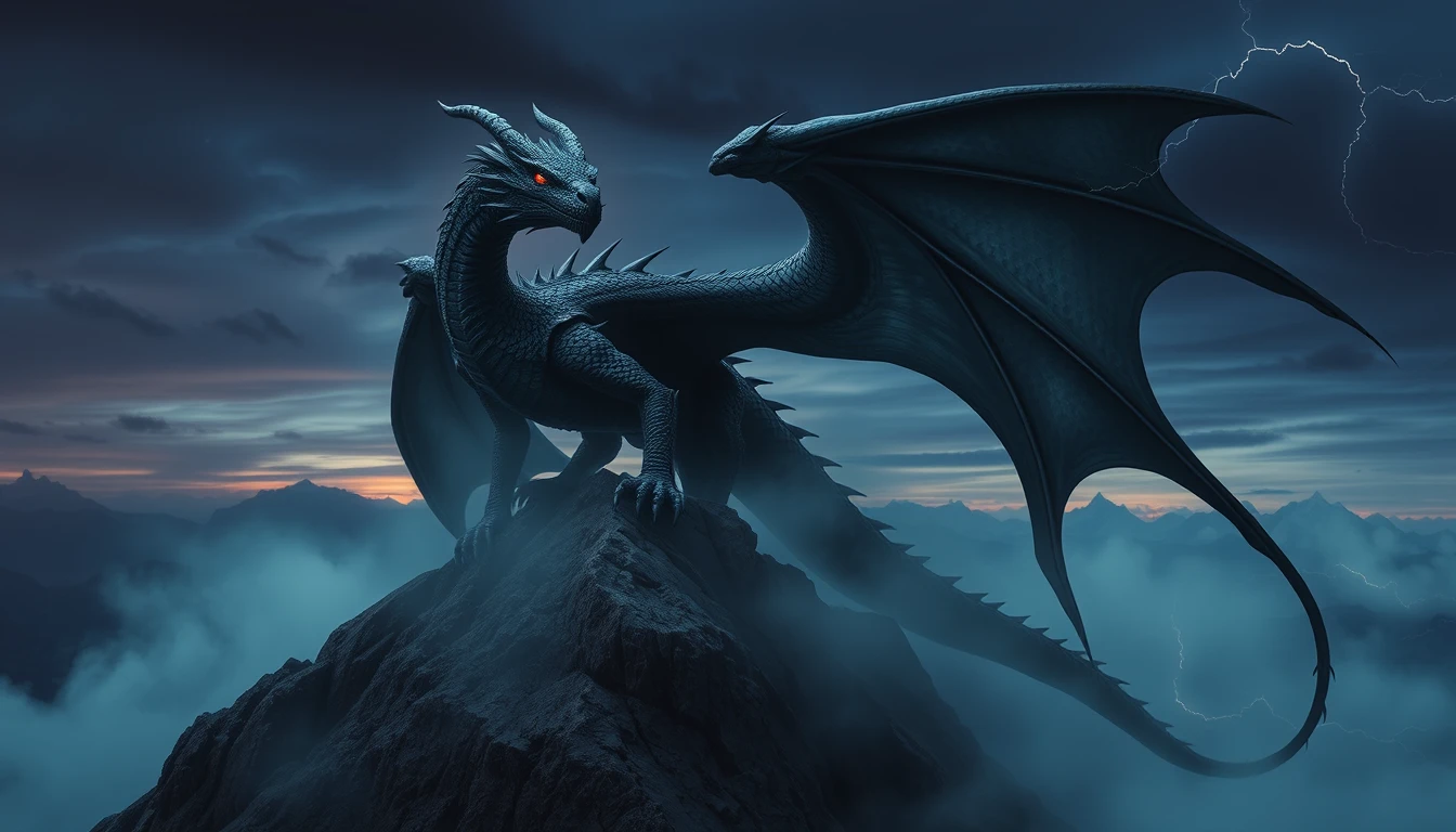 Black Dragon Wallpaper