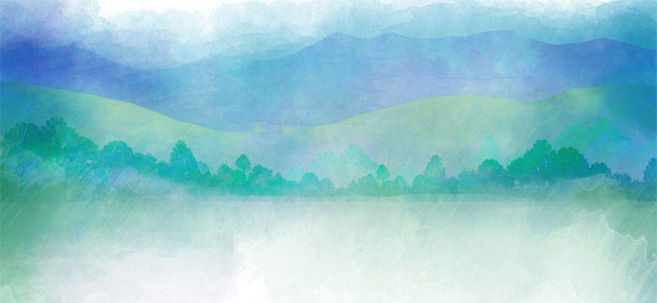 Watercolor Nature Background Web Background