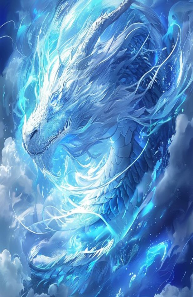 Blue Eyes White Dragon Wallpaper