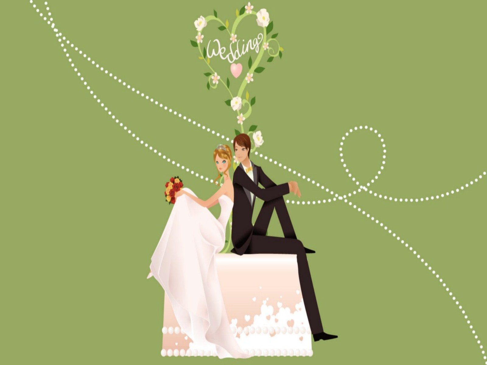 Animated Background For Wedding