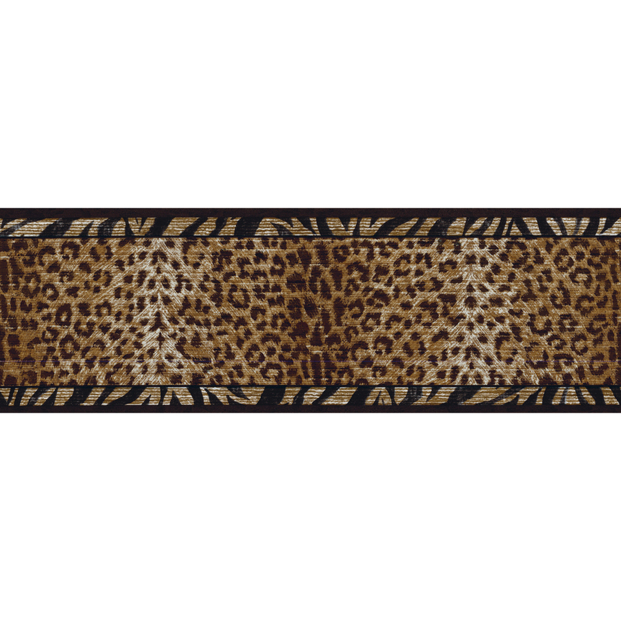  roth 6 34 Black And Gold Animal Print Prepasted Wallpaper 900x900