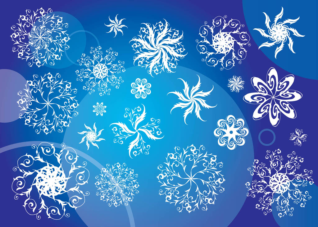 Christmas Snowflakes Designs Wallpaper Clip Art Pictures Photos