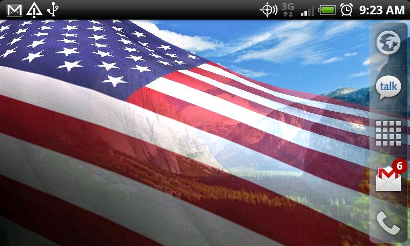 3d American Flag Wallpaper