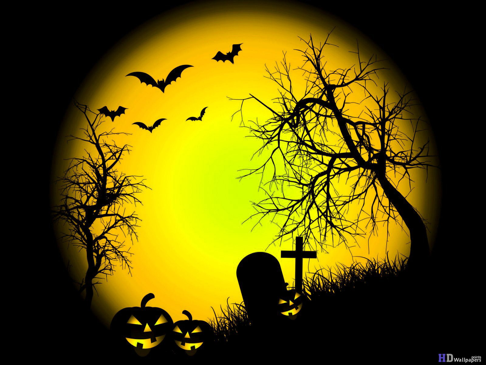 Halloween Desktop Background HD Wallpaper 1600x1203