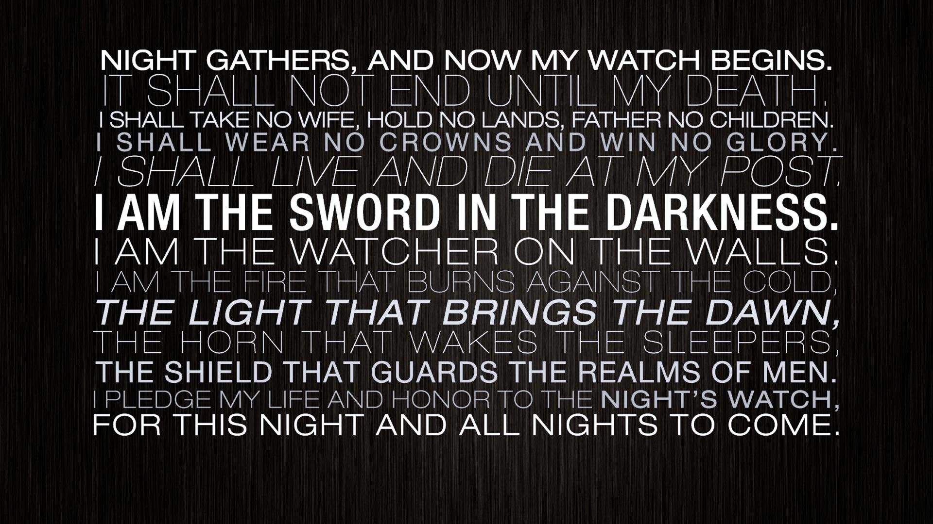 Game Of Thrones Quotes Wallpaper HD Background