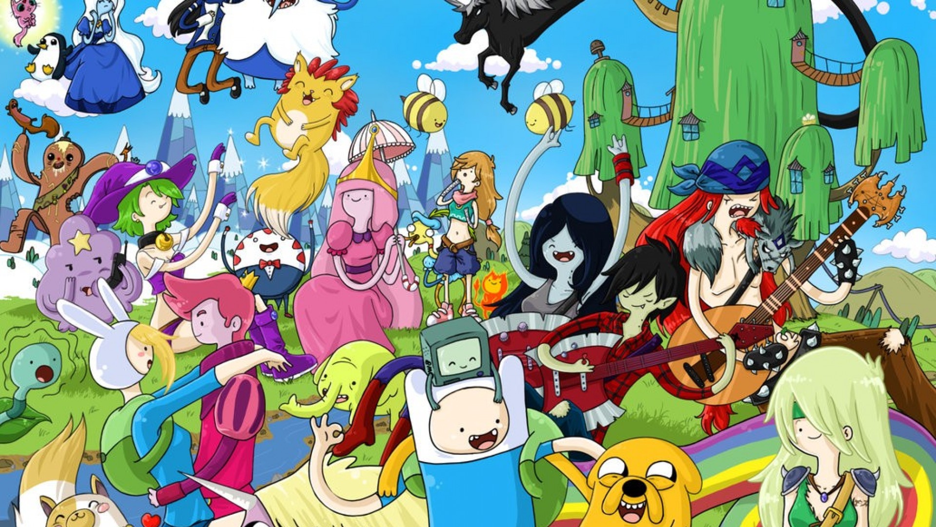 Adventure Time HD Wallpaper Walldu