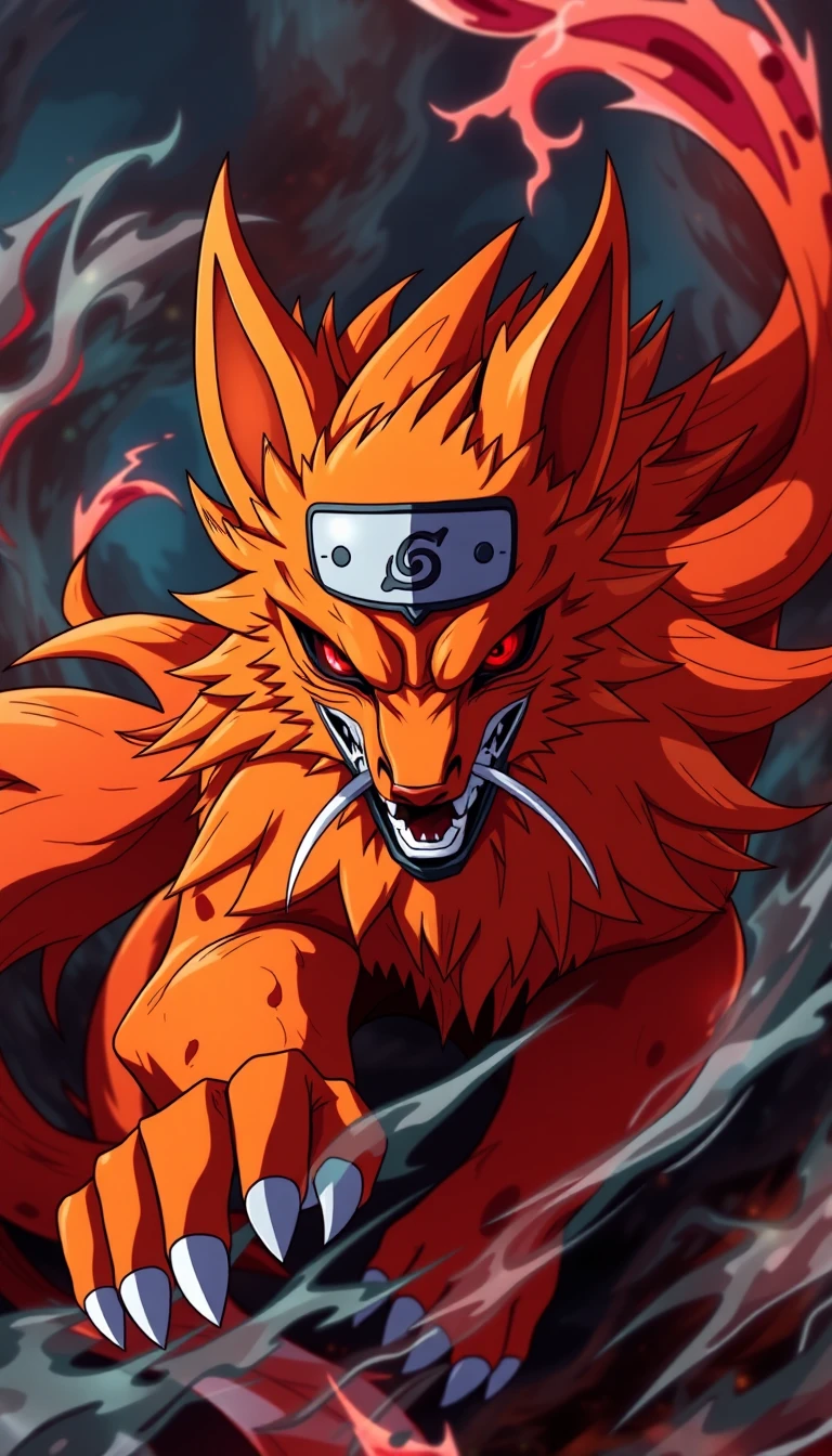 Kurama Naruto Phone Wallpaper