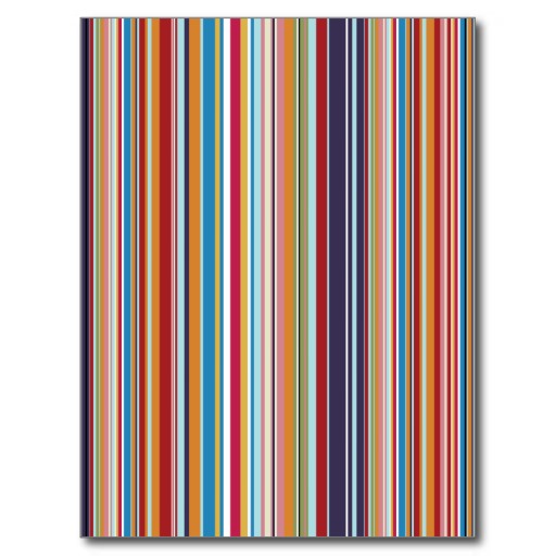 Multi Colored Striped Painting Acrylics On Wood By Private