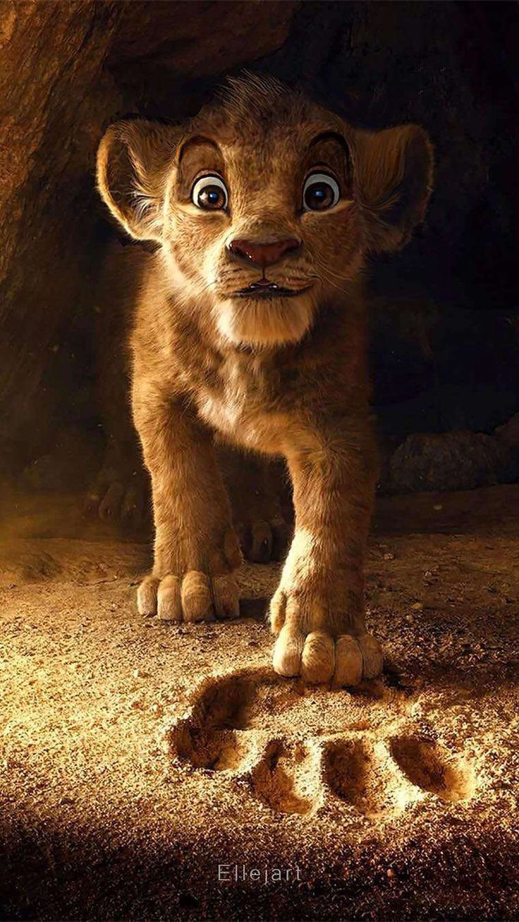 The Lion King Simba iPhone Wallpaper