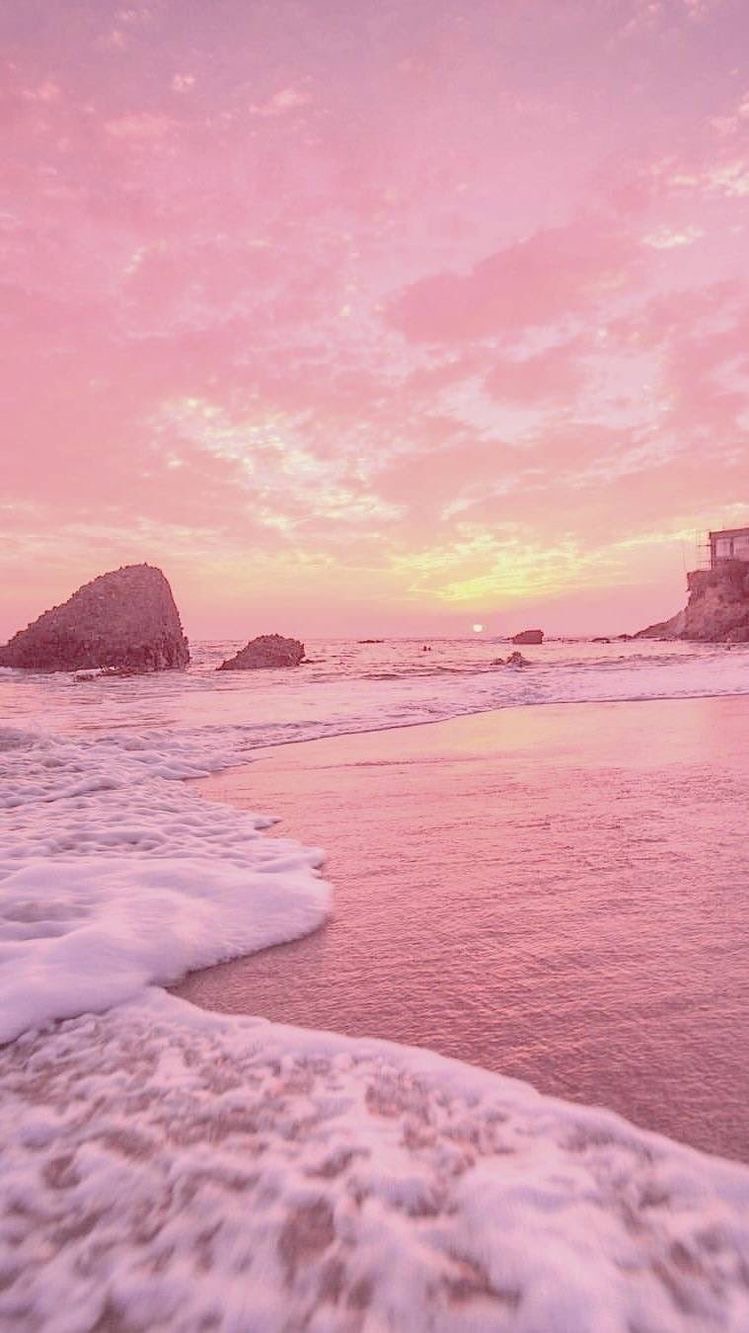 Pink Beach Wallpaper Love This Remend For