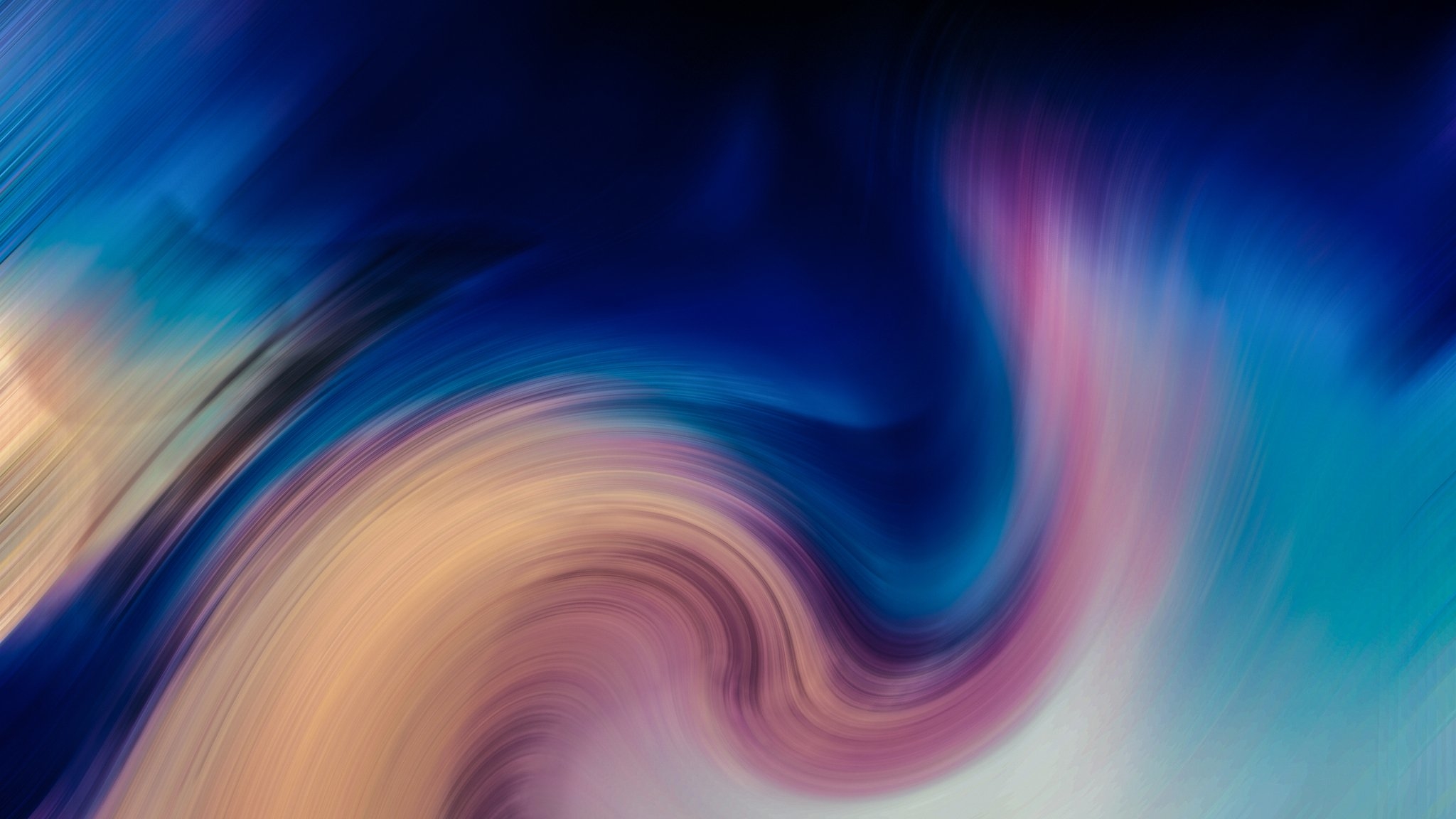 Swirls of Abstract 4K HD Wallpaper 2048x1152