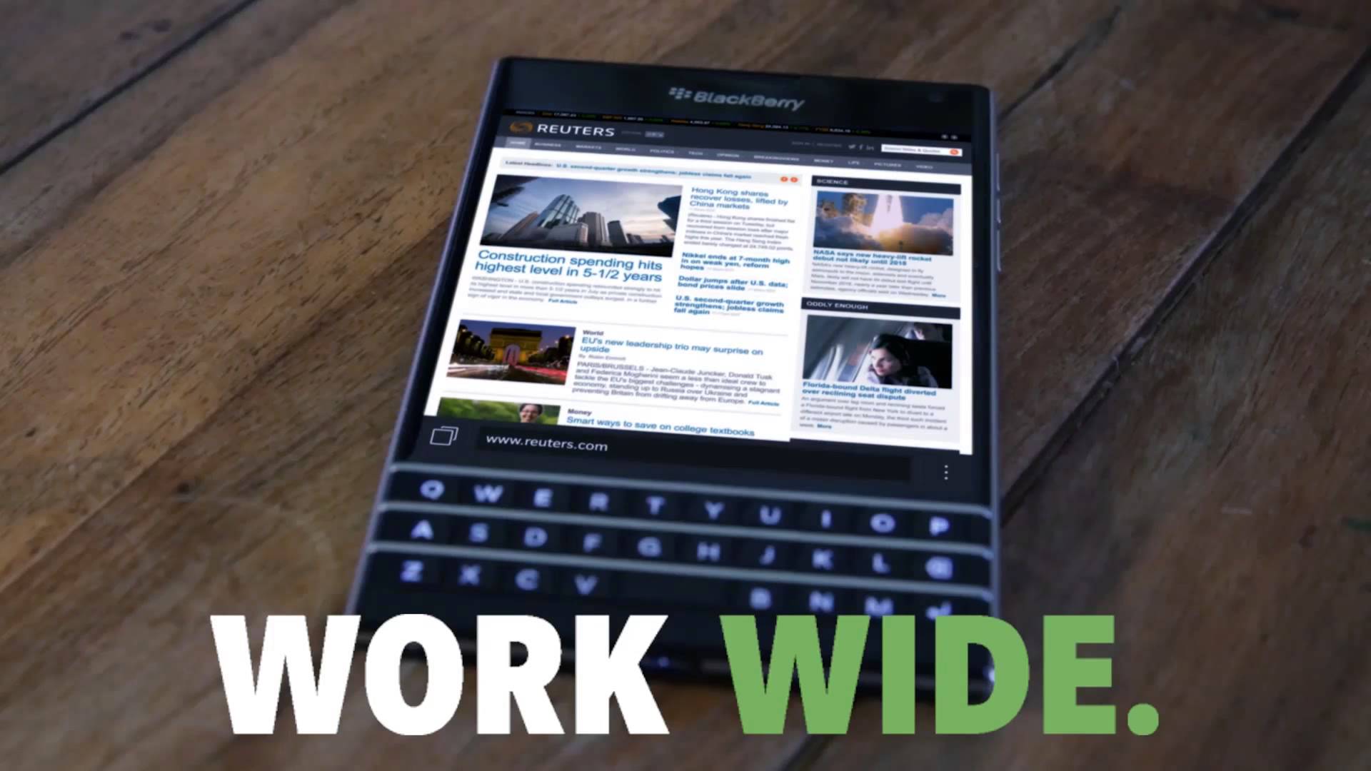 Picture With The Blackberry Passport Work Wide Stories